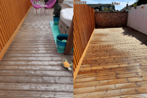 Decking Stripping & Cleaning In Corby 01536540060
